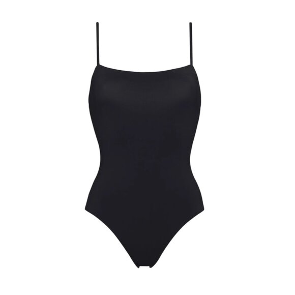 ERES Aquarelle Tank One Piece Bathing Swim Suit Womens 48 US 16 Black Ultra XL - Picture 1 of 12
